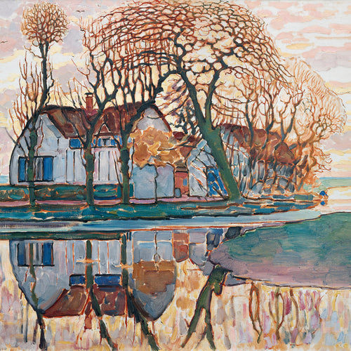 Farm near Duivendrecht (1916) by Piet Mondrian