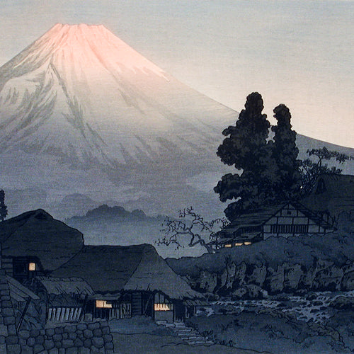 Mount Fuji From Mizukubo (1932) by Hiroaki Takahashi