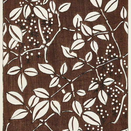 Leaf pattern from Bijutsu Sekai (1893-1896) by Watanabe Seitei