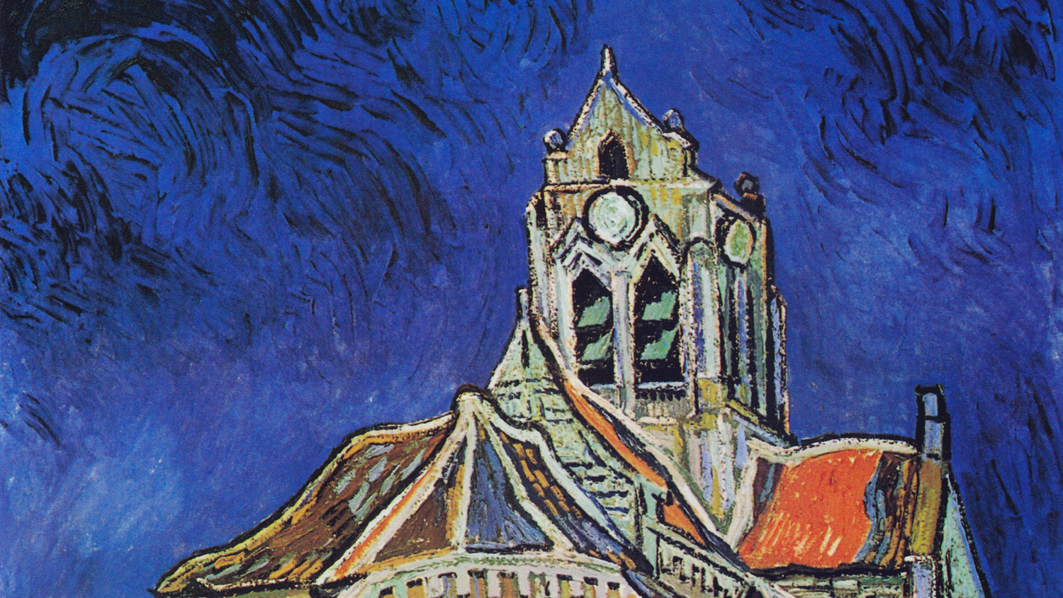 The Church at Auvers (1890) by Vincent van Gogh