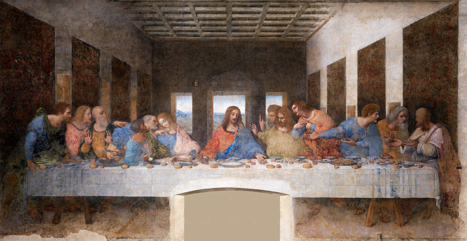 The Last Supper (1495-1498) by Leonardo da Vinci