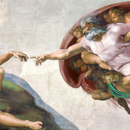 The Creation of Adam (1511) by Michelangelo Buonarroti