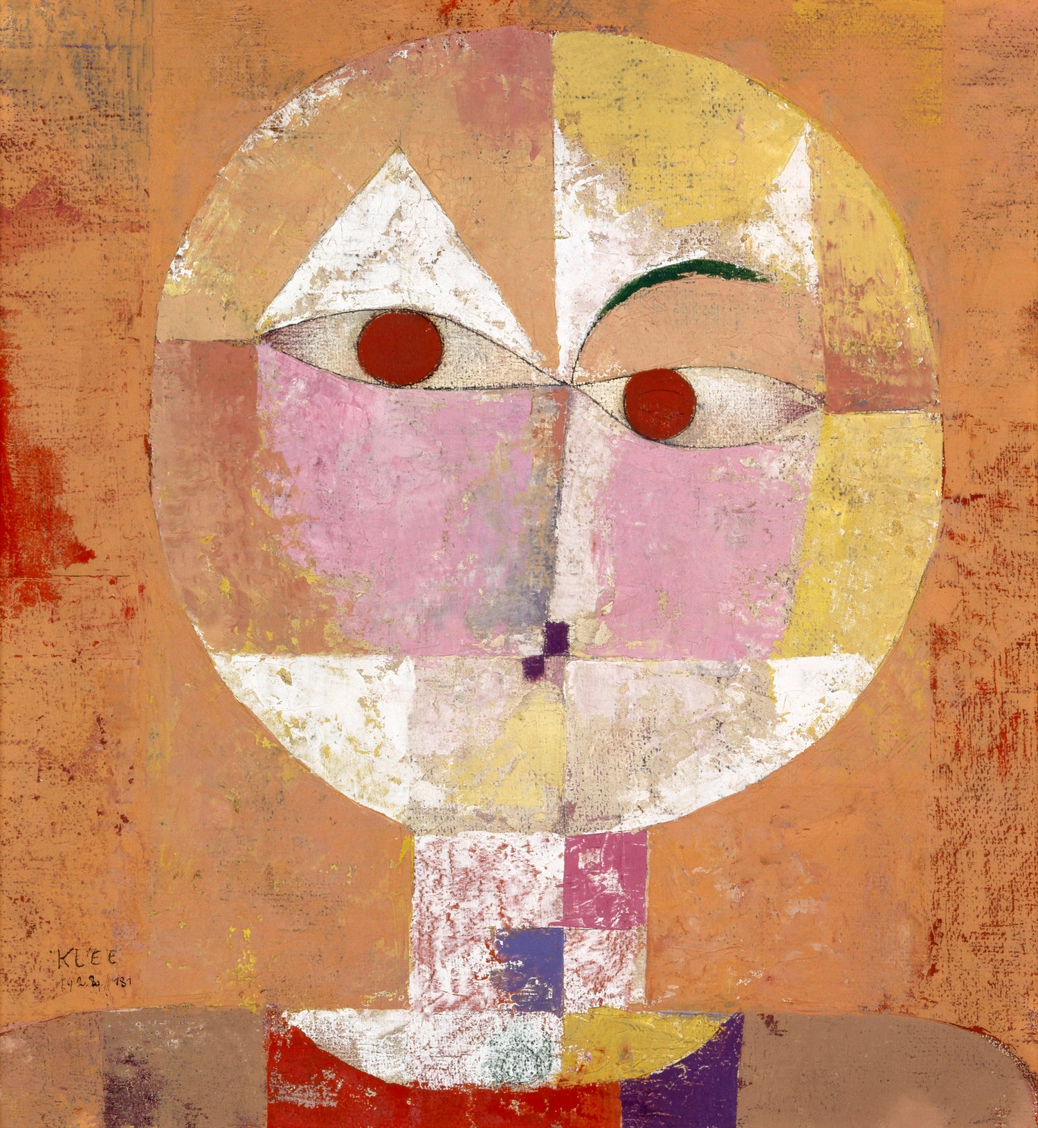 Senecio (Baldgreis) (1922) by Paul Klee