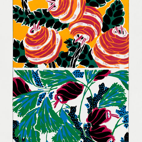 Suggestions pour Étoffes et tapis: 60 motifs en couleur (1925) by E. A. Sèguy