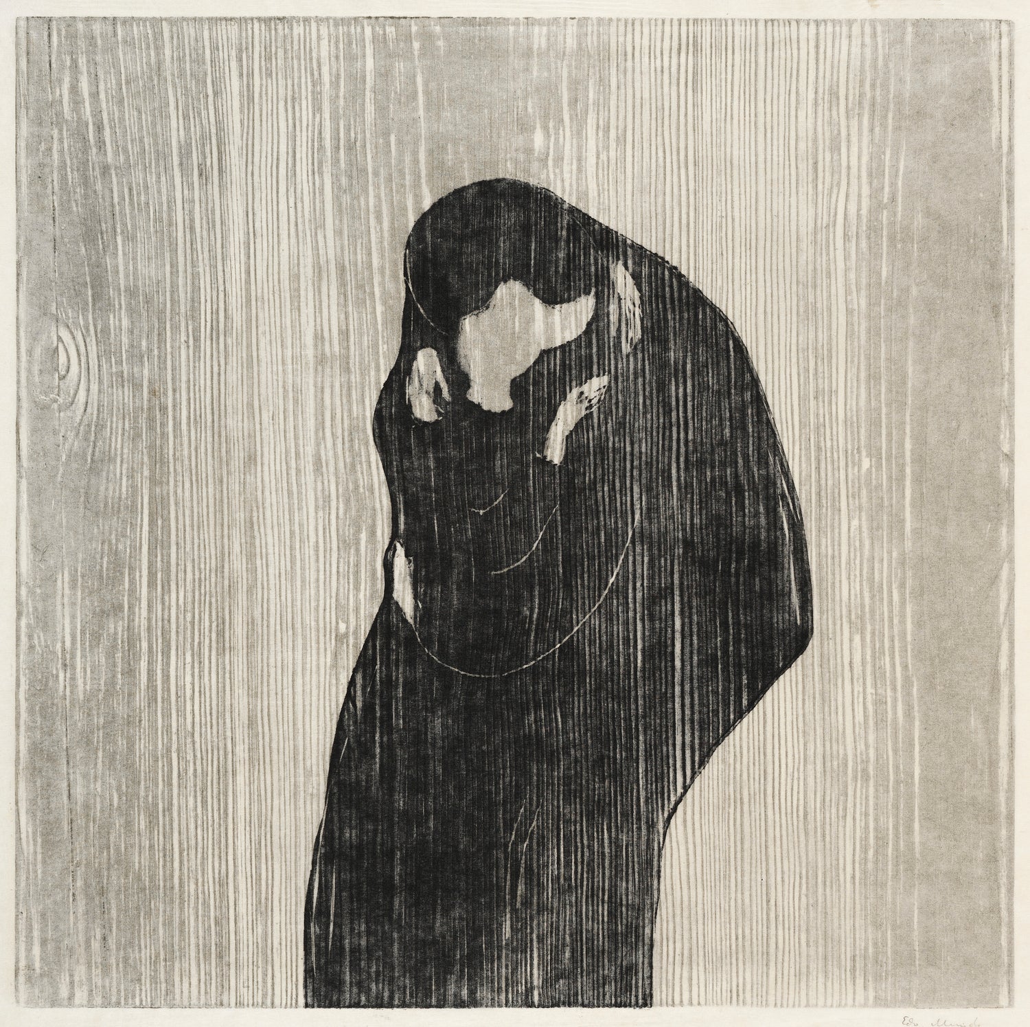 The Kiss IV (1902) by Edvard Munch