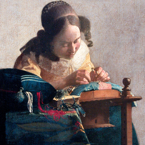 The Lacemaker (ca.1669-1671) by Johannes Vermeer