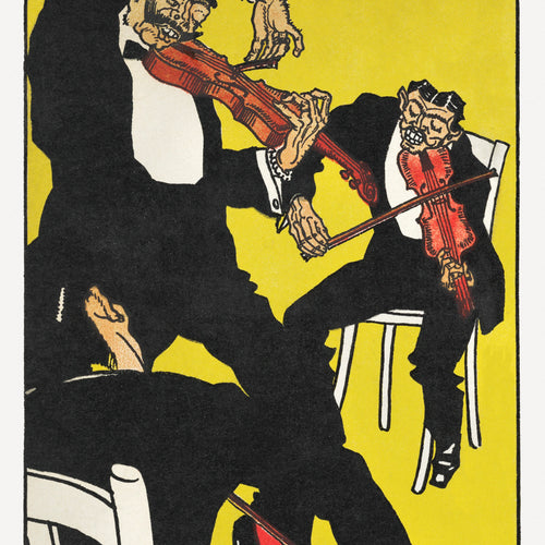 Between 3 and 4 in the Morning! (Zwischen 3 und 4 Uhr Fruh!) (1911) by Moriz Jung