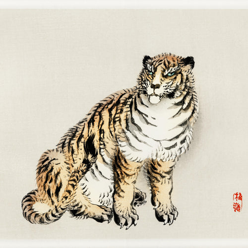 Tiger (1913) by Kōno Bairei