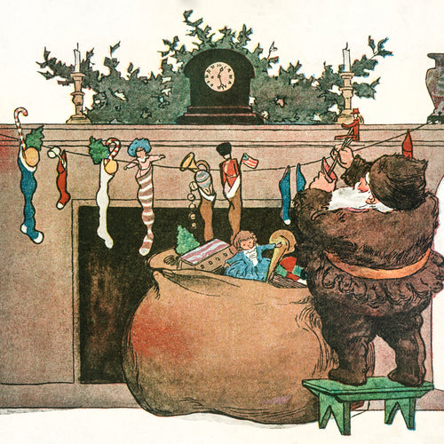 He spoke not a word, but went straight to his work (1863-1935) by Jessie Wilcox Smith