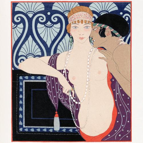 Les Trois Beautes de Mnasidika (1922) by George Barbier