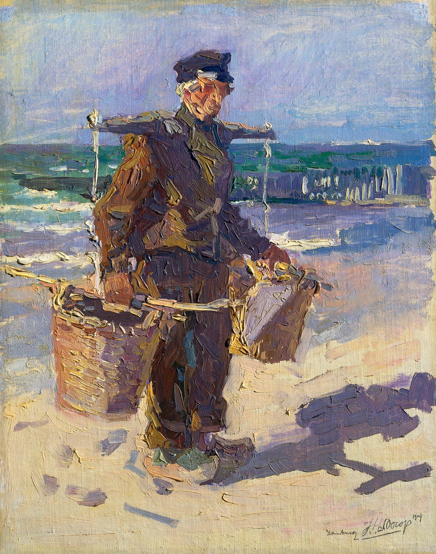 The Shell Fisherman (1904) by Jan Toorop