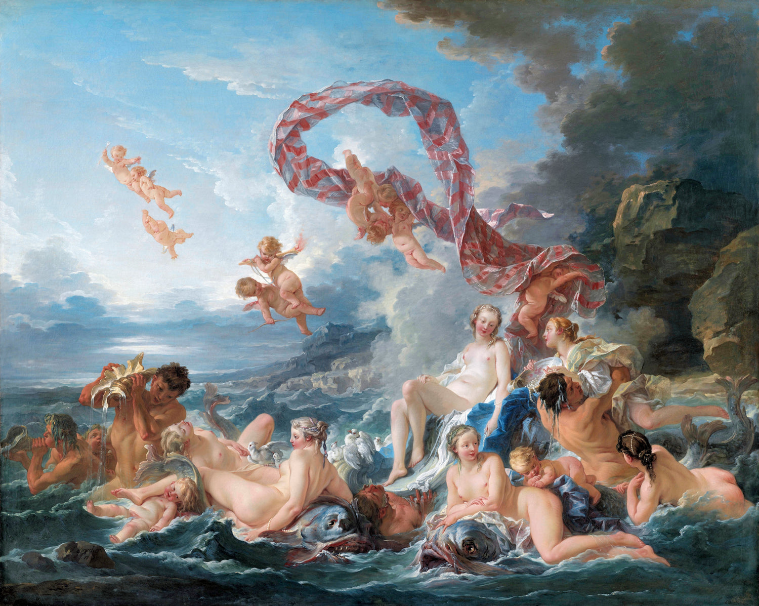 The Triumph of Venus (1740) by Francois Boucher