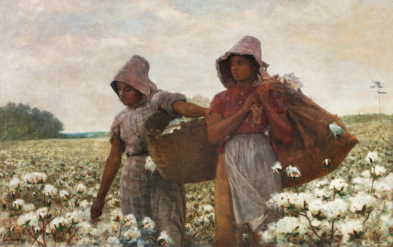 The Cotton Pickers (1876) by Winslow Homer