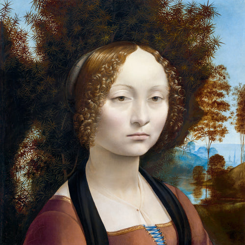 Ginevra de' Benci (ca.1474-1478) by Leonardo da Vinci