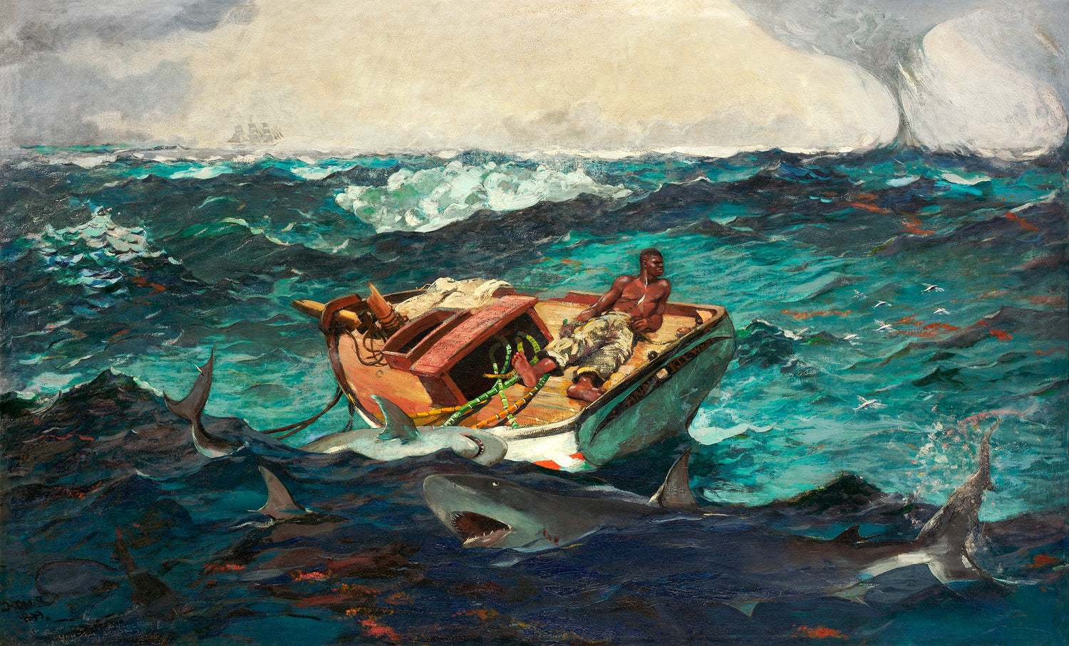 The Gulf Stream (1899) by Winslow Homer