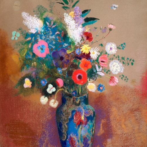 Bouquet of Flowers (1900—1905) by Odilon Redon