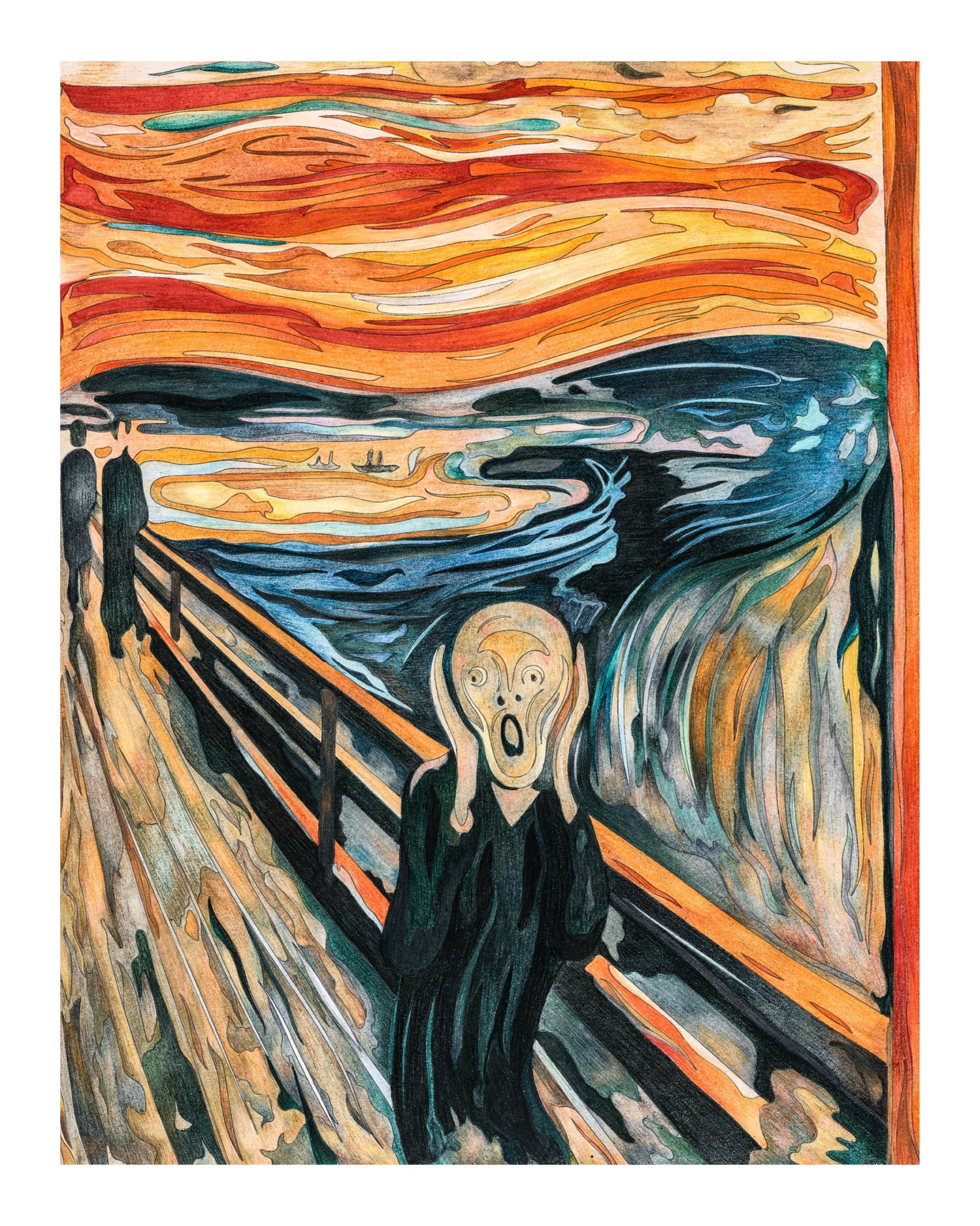 The Scream (1893) by Edvard Munch