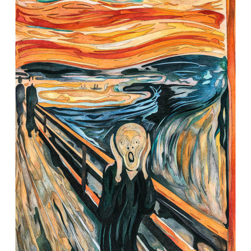 The Scream (1893) by Edvard Munch