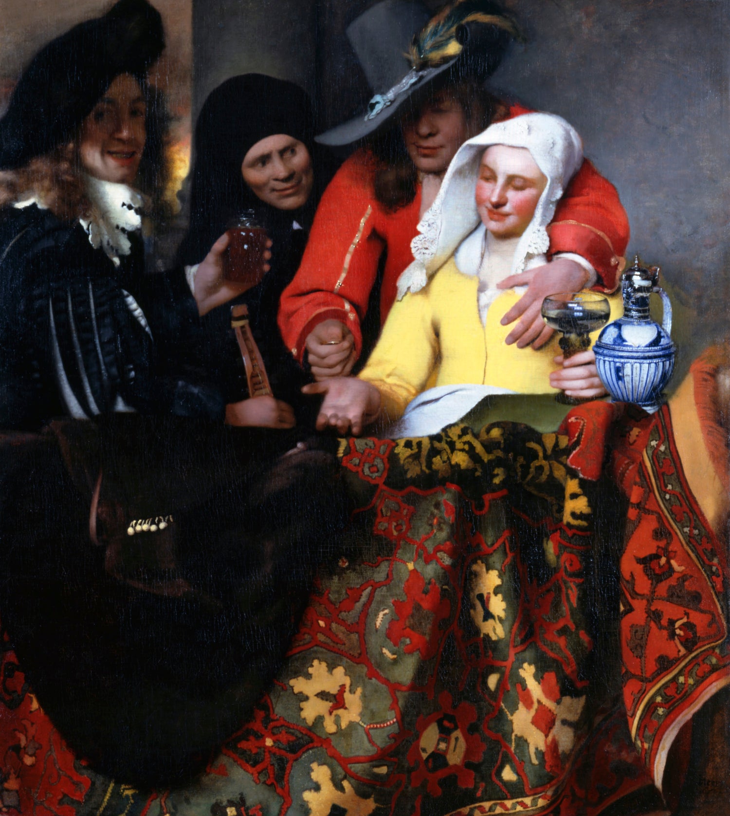 The Procuress (1656) by Johannes Vermeer