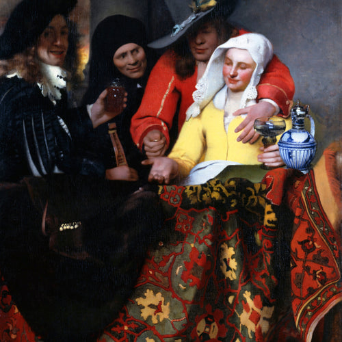 The Procuress (1656) by Johannes Vermeer