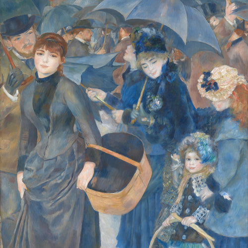 The Umbrellas (ca. 1881-86) by Pierre-Auguste Renoir