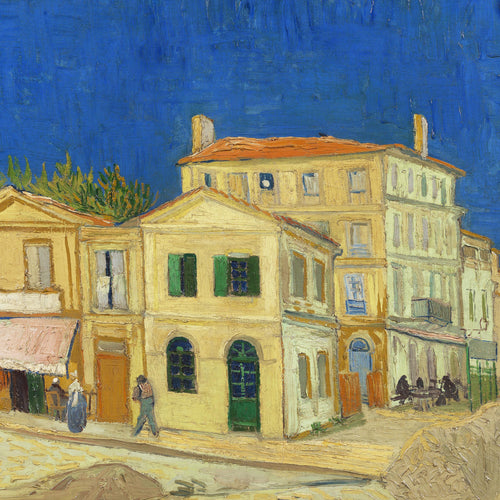 The yellow house (1888) by Vincent van Gogh