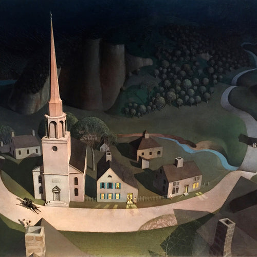 The Midnight Ride of Paul Revere (1931) by Grant Wood