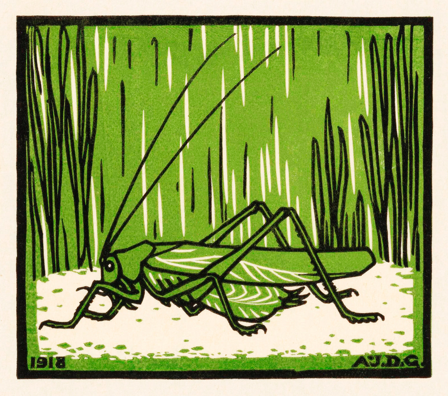 Grasshopper (1918) by Julie de Graag