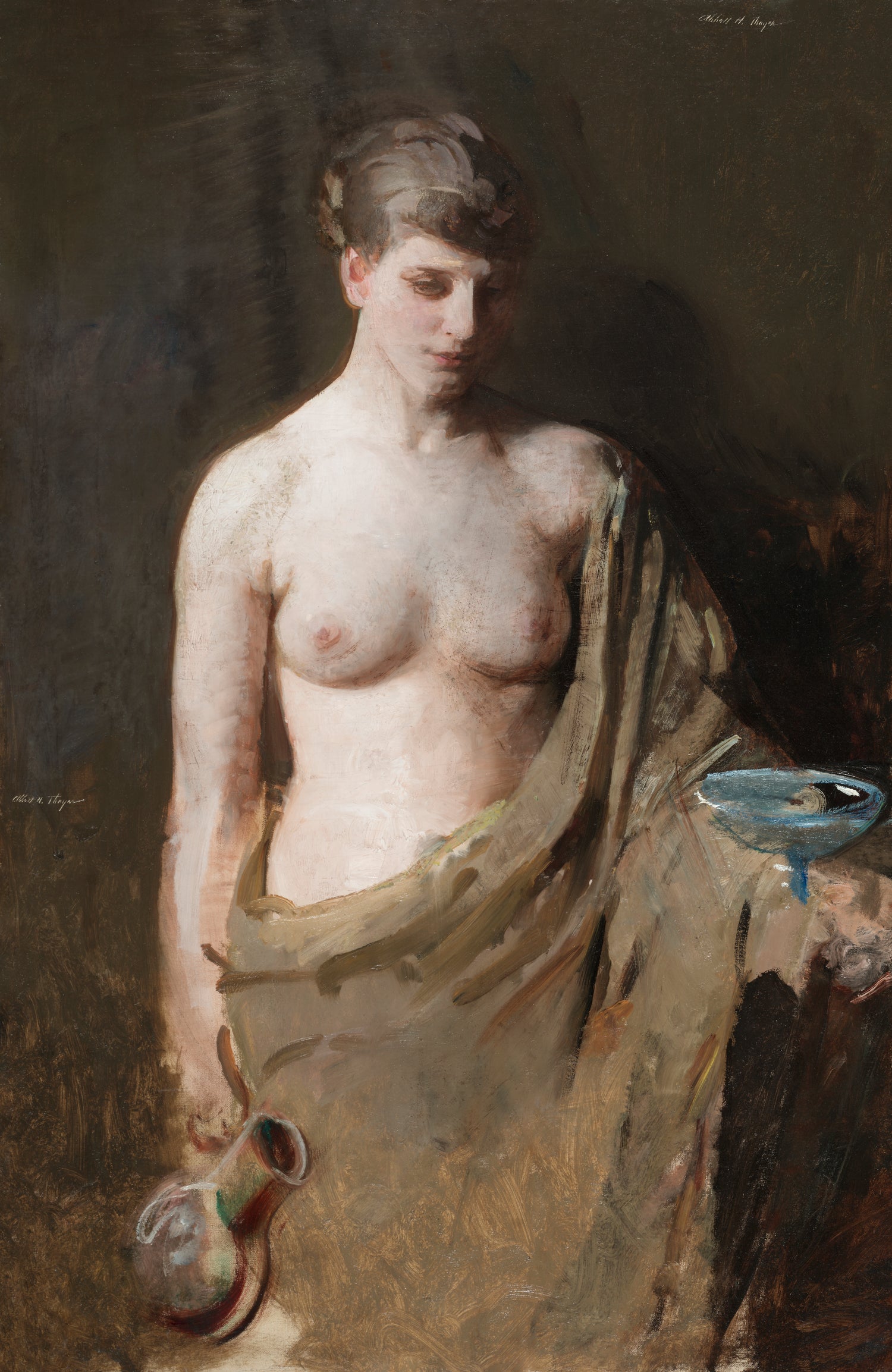 Hebe (1890) by Abbott Handerson Thayer