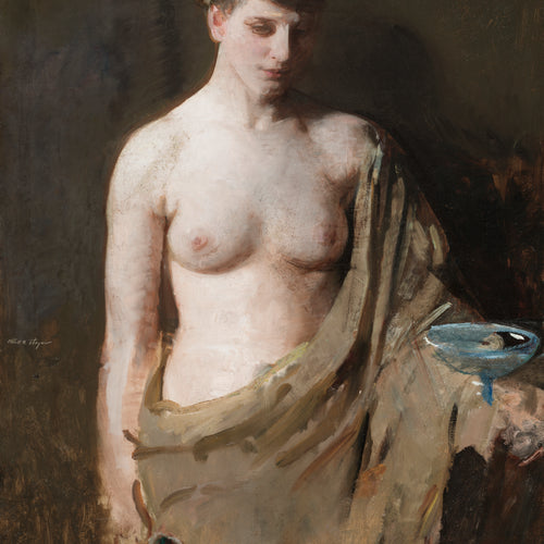 Hebe (1890) by Abbott Handerson Thayer