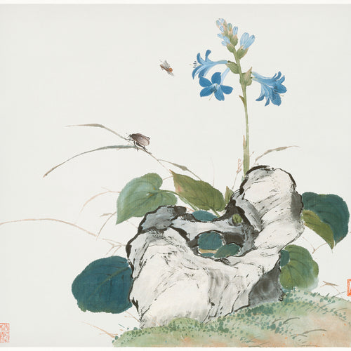 Insects and Flowers (Qing dynasty ca. 1644-1911) by Ju Lian