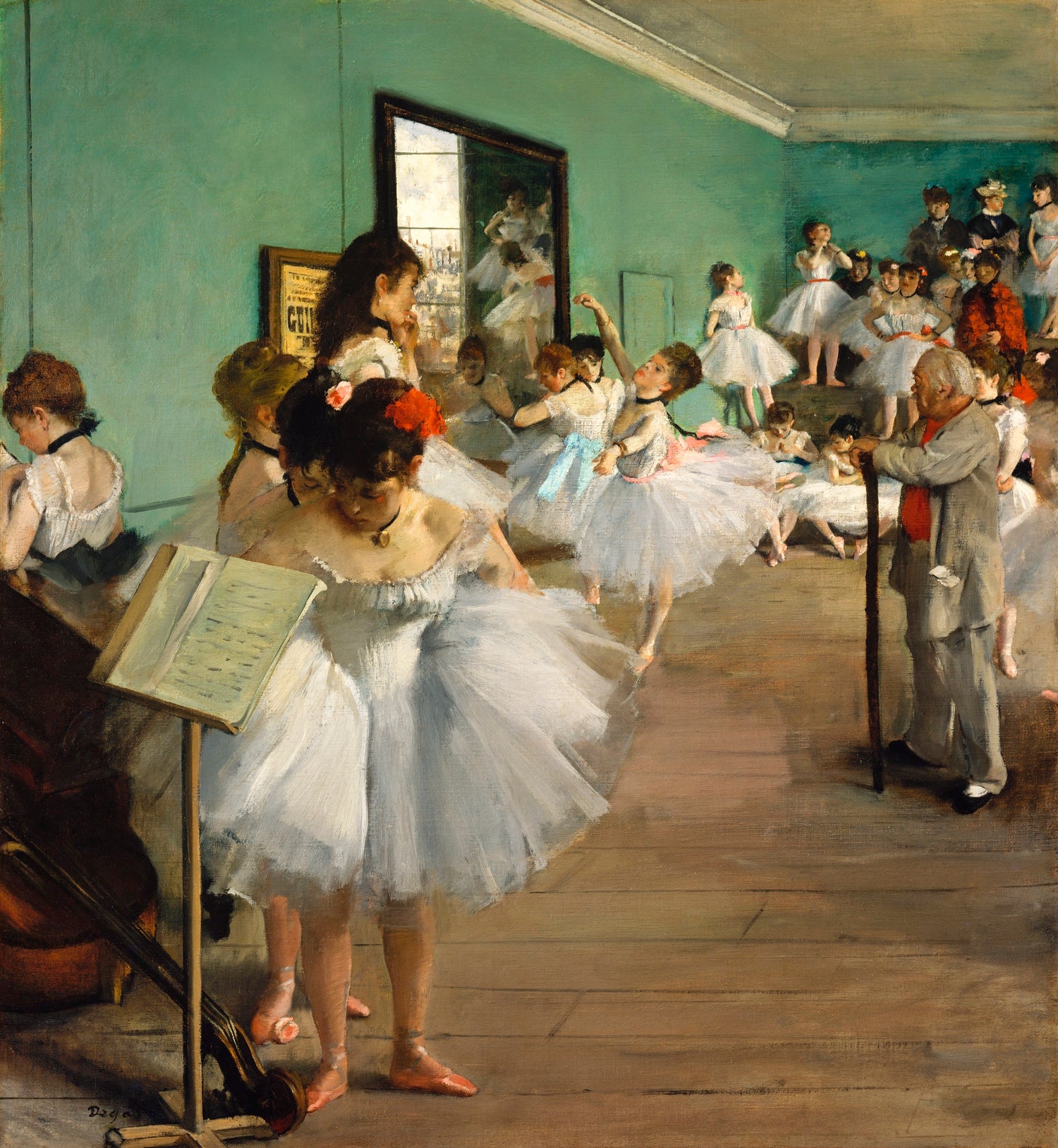 The Dance Class (1874) by Edgar Degas