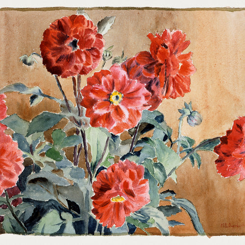 Dahlias (1915) by Hannah Borger Overbeck