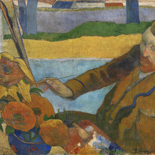 The Painter of Sunflowers (1888) by Paul Gauguin