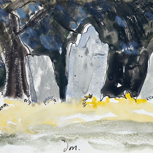 Old Tombstones (1935) by Arthur Dove