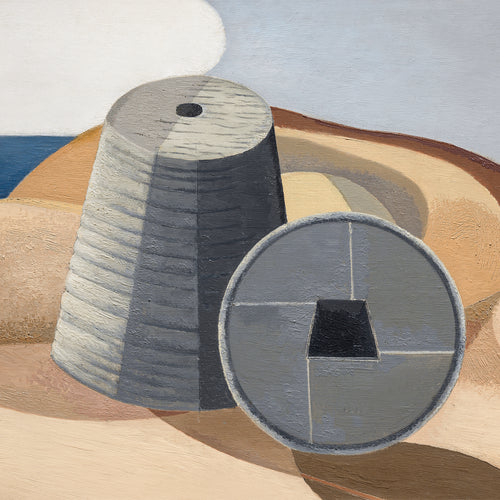 Mineral Objects (1935) by Paul Nash