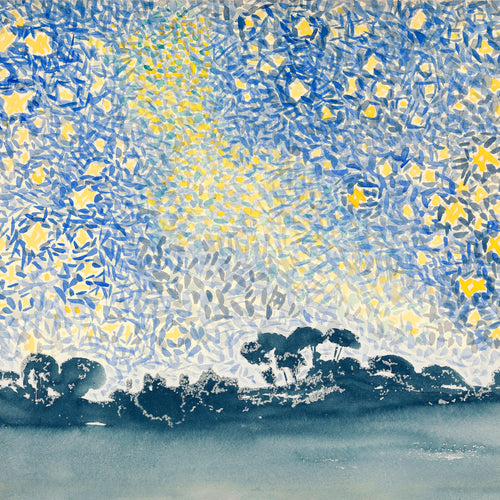 Landscape with Stars (1905-1908) by Henri-Edmond Cross