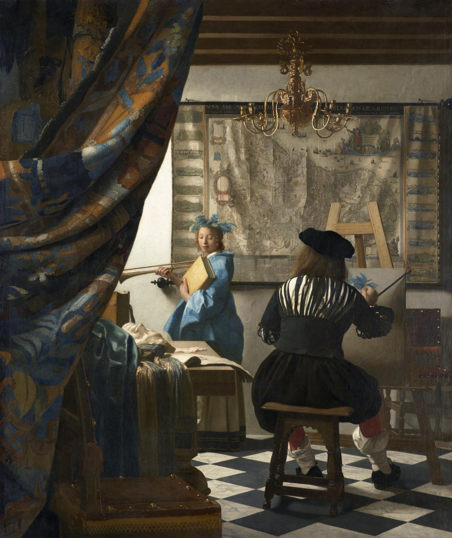 The Allegory of Painting (1666 -1668) by Johannes Vermeer