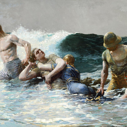 Undertow (1886) by Winslow Homer