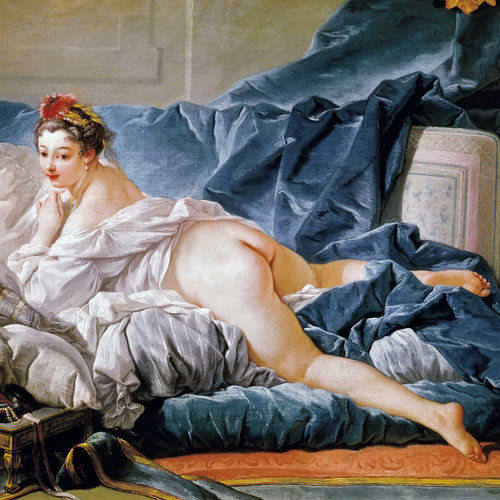 Brown Odalisque (1745) by Francois Boucher