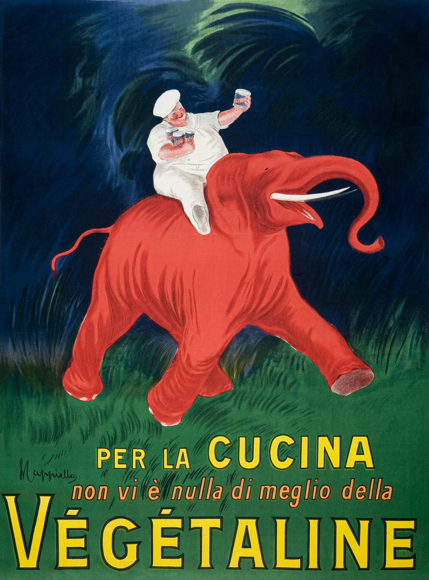 Vegetaline (1910) by Leonetto Cappiello