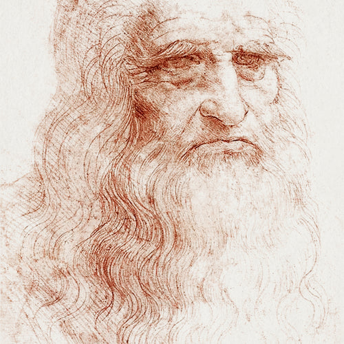 Self-portrait (1512) by Leonardo da Vinci