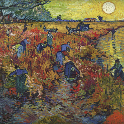 The Red Vineyard (1888) by Vincent van Gogh