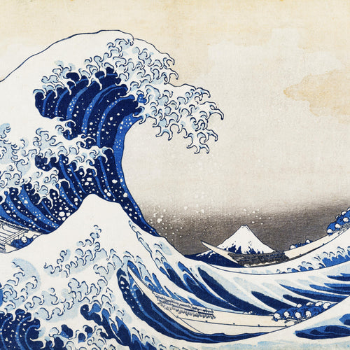 Under the Wave off Kanagawa (1830-1833) by Hokusai