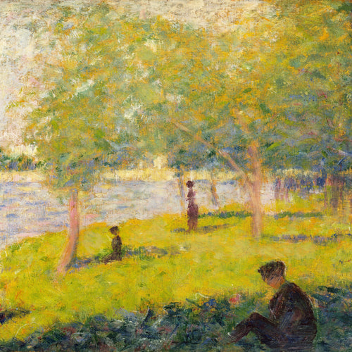 Study for a Sunday on La Grande Jatte (1884) by Georges Seurat