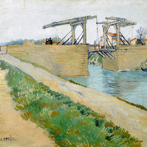 The Langlois Bridge (1888) by Vincent van Gogh