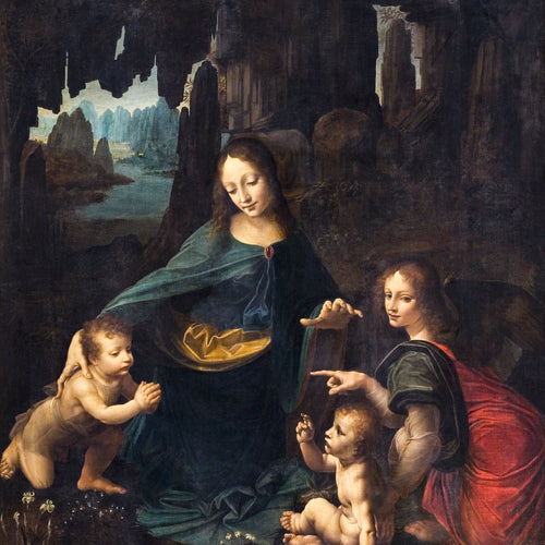 The Virgin of the Rocks (1601-1700) by Leonardo da Vinci