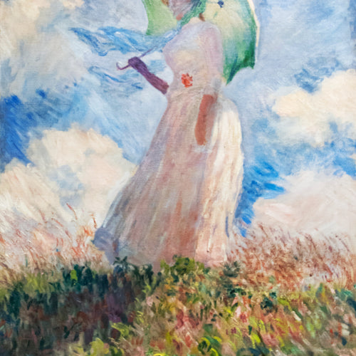 Suzanne Hoschedé; (1886) by Claude Monet