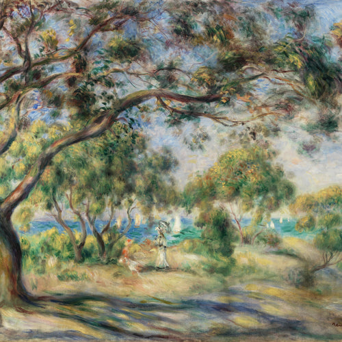 Bois de la Chaise (Paysage) (1892) by Pierre-Auguste Renoir