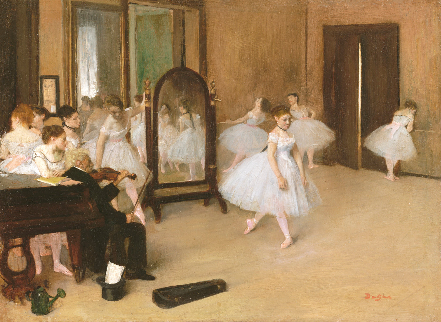 The Dancing Class (ca. 1870) by Edgar Degas